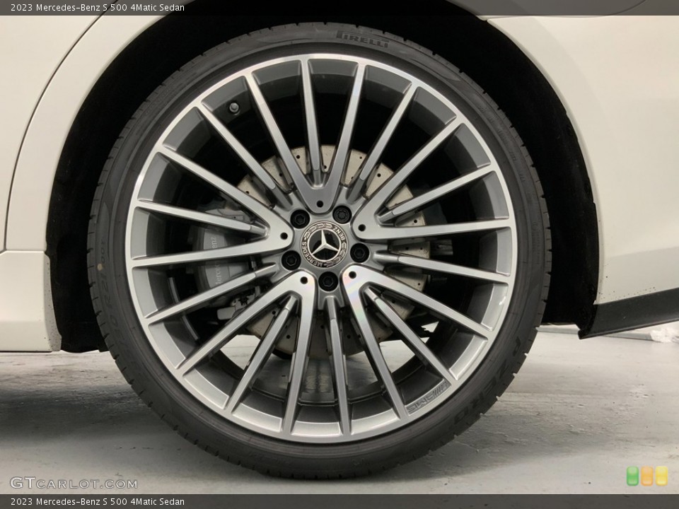 2023 Mercedes-Benz S 500 4Matic Sedan Wheel and Tire Photo #146273882