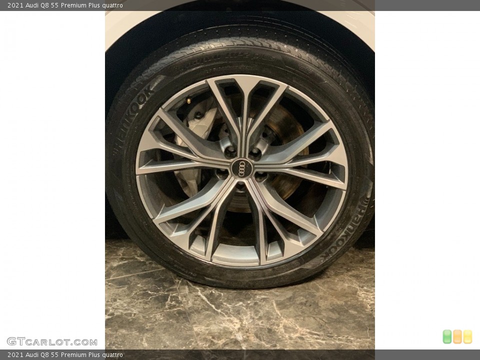 2021 Audi Q8 55 Premium Plus quattro Wheel and Tire Photo #146276075