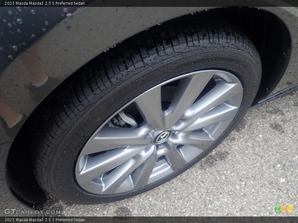2023 Mazda Mazda3 2.5 S Preferred Sedan Wheel and Tire Photo #146278549