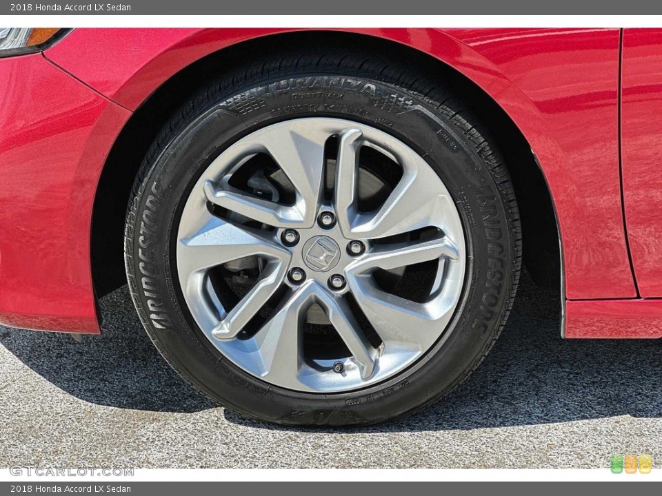 2018 Honda Accord LX Sedan Wheel and Tire Photo #146279641