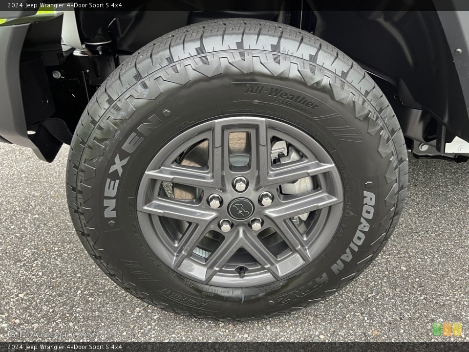 2024 Jeep Wrangler 4-Door Sport S 4x4 Wheel and Tire Photo #146283175