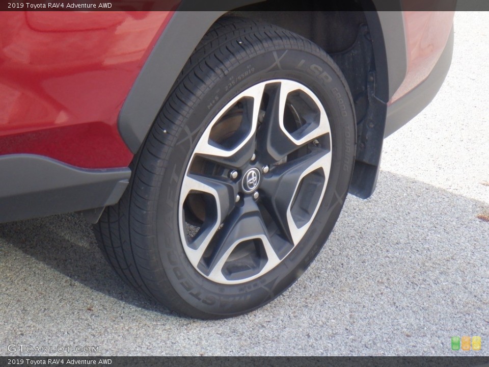 2019 Toyota RAV4 Adventure AWD Wheel and Tire Photo #146291472