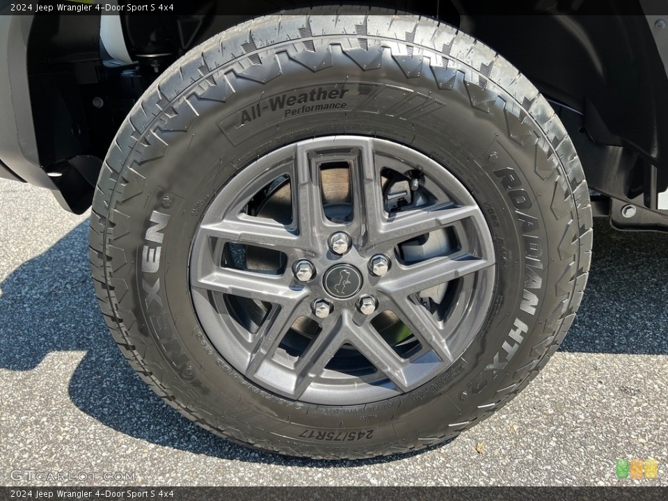 2024 Jeep Wrangler 4-Door Sport S 4x4 Wheel and Tire Photo #146297849