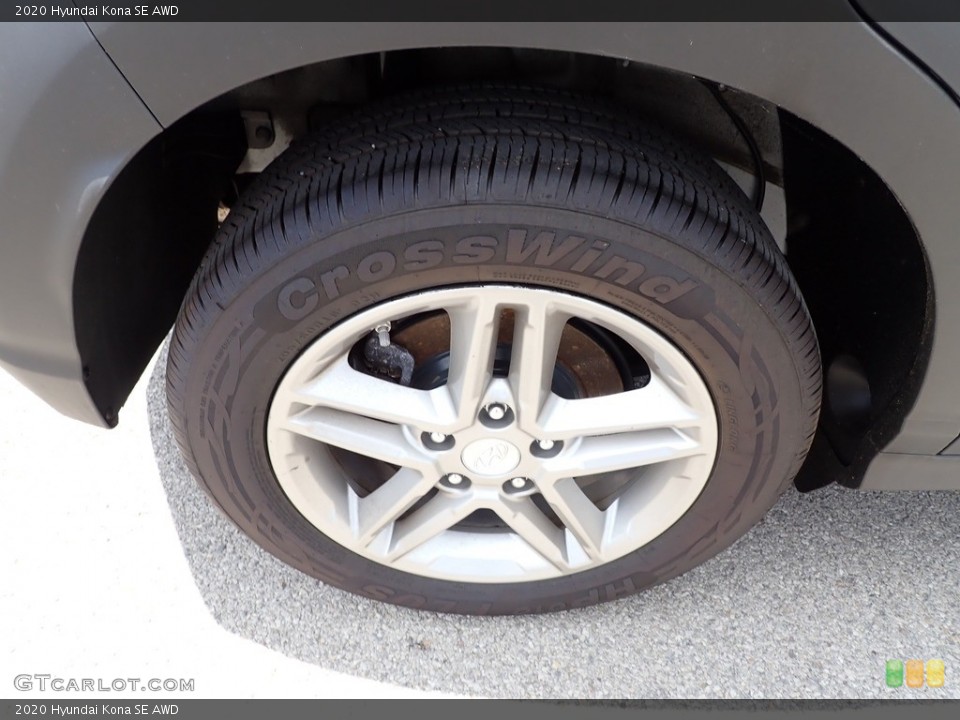 2020 Hyundai Kona SE AWD Wheel and Tire Photo #146298794
