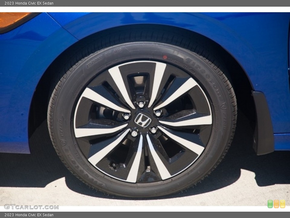 2023 Honda Civic EX Sedan Wheel and Tire Photo #146300570