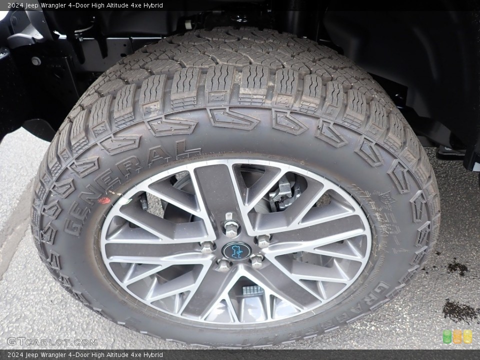 2024 Jeep Wrangler 4-Door High Altitude 4xe Hybrid Wheel and Tire Photo #146313819