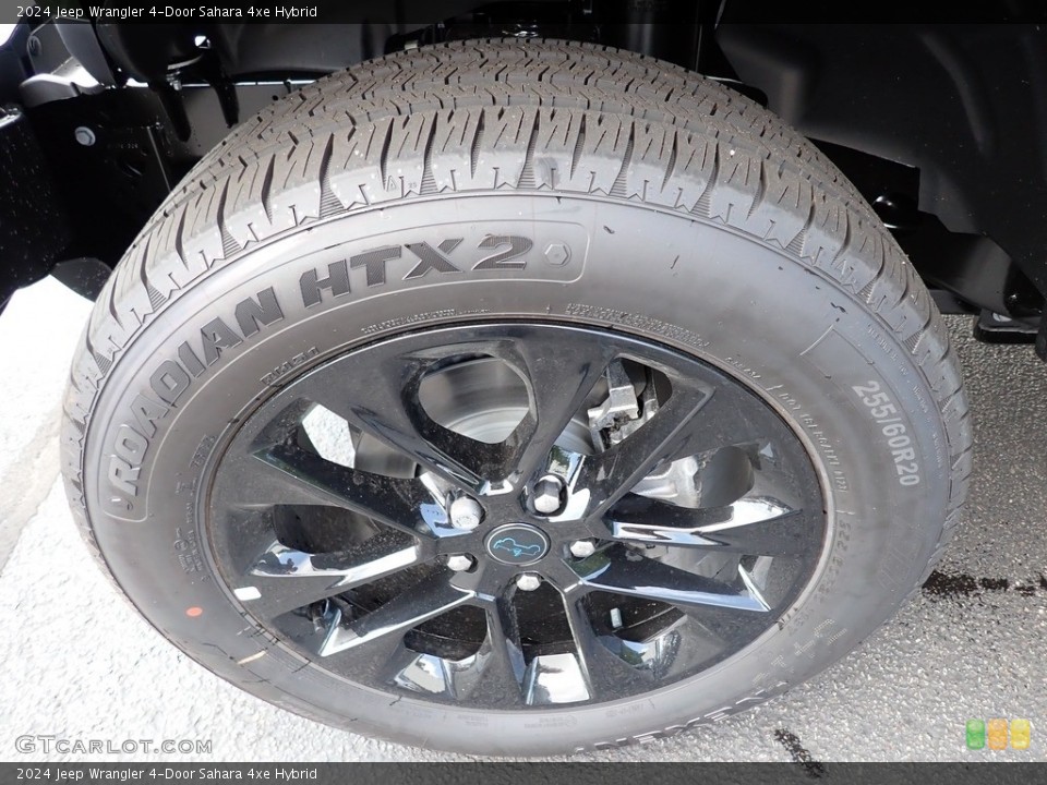 2024 Jeep Wrangler 4-Door Sahara 4xe Hybrid Wheel and Tire Photo #146315222