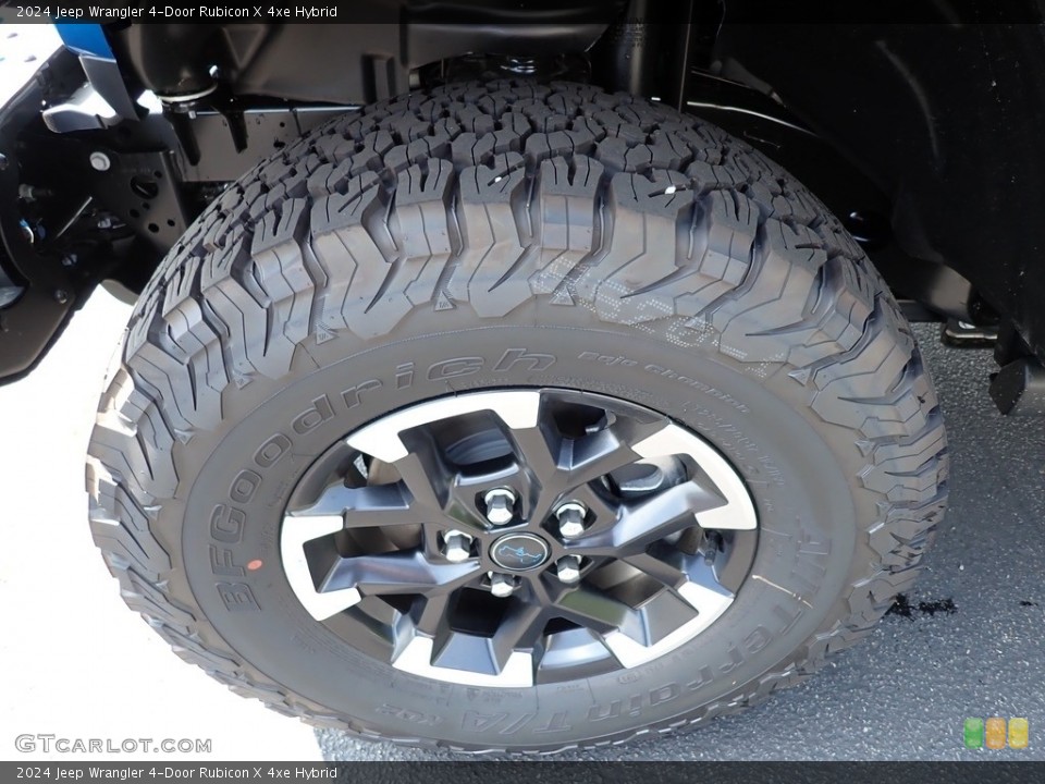 2024 Jeep Wrangler 4-Door Rubicon X 4xe Hybrid Wheel and Tire Photo #146315684
