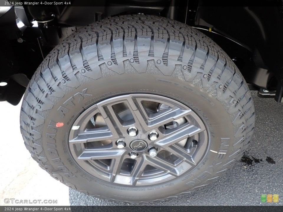 2024 Jeep Wrangler 4-Door Sport 4x4 Wheel and Tire Photo #146316128
