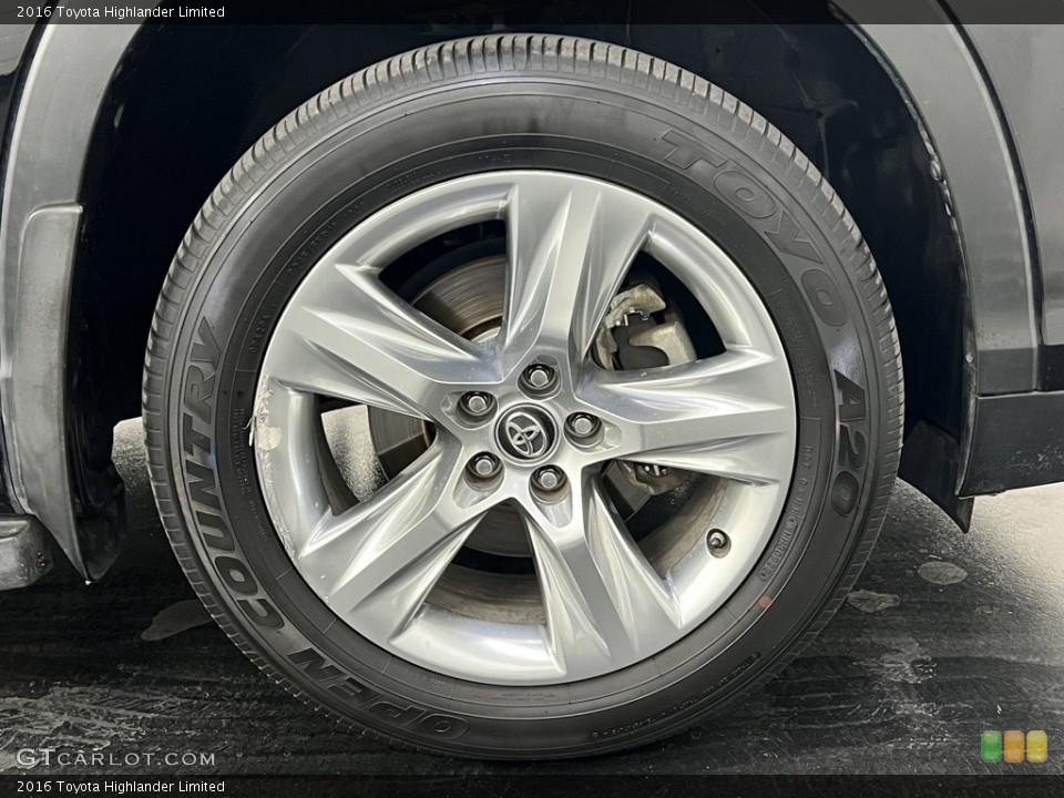2016 Toyota Highlander Limited Wheel and Tire Photo #146318939