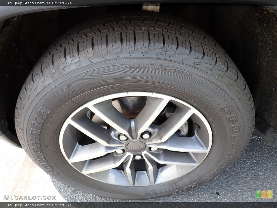 2020 Jeep Grand Cherokee Limited 4x4 Wheel and Tire Photo #146319236