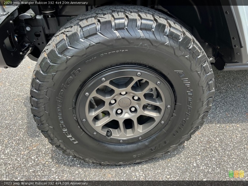 2023 Jeep Wrangler Rubicon 392 4x4 20th Anniversary Wheel and Tire Photo #146319599