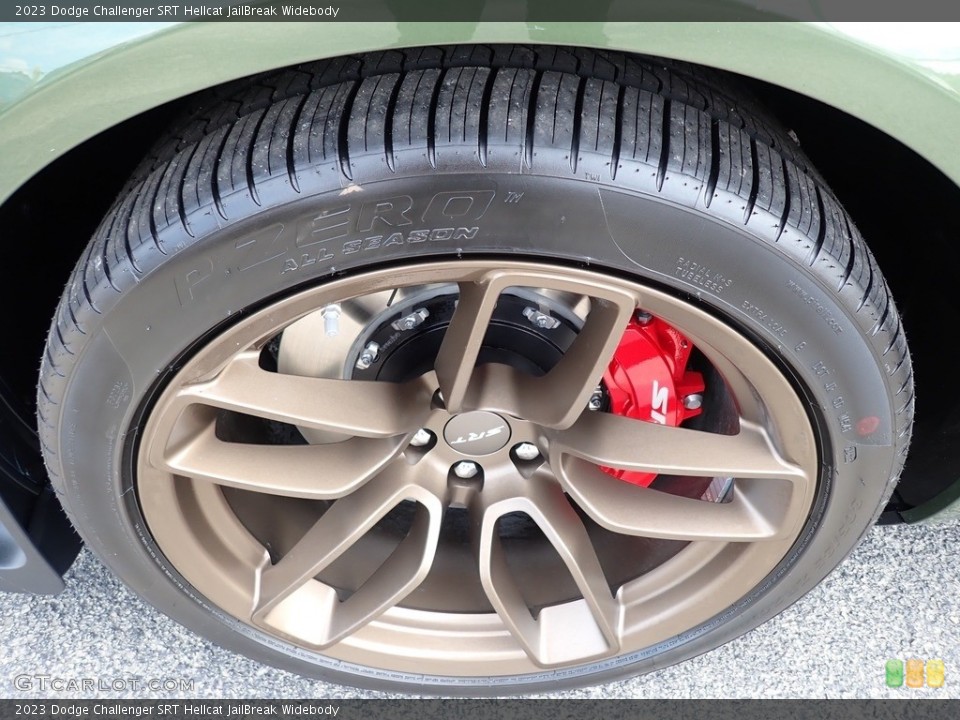 2023 Dodge Challenger SRT Hellcat JailBreak Widebody Wheel and Tire Photo #146320435
