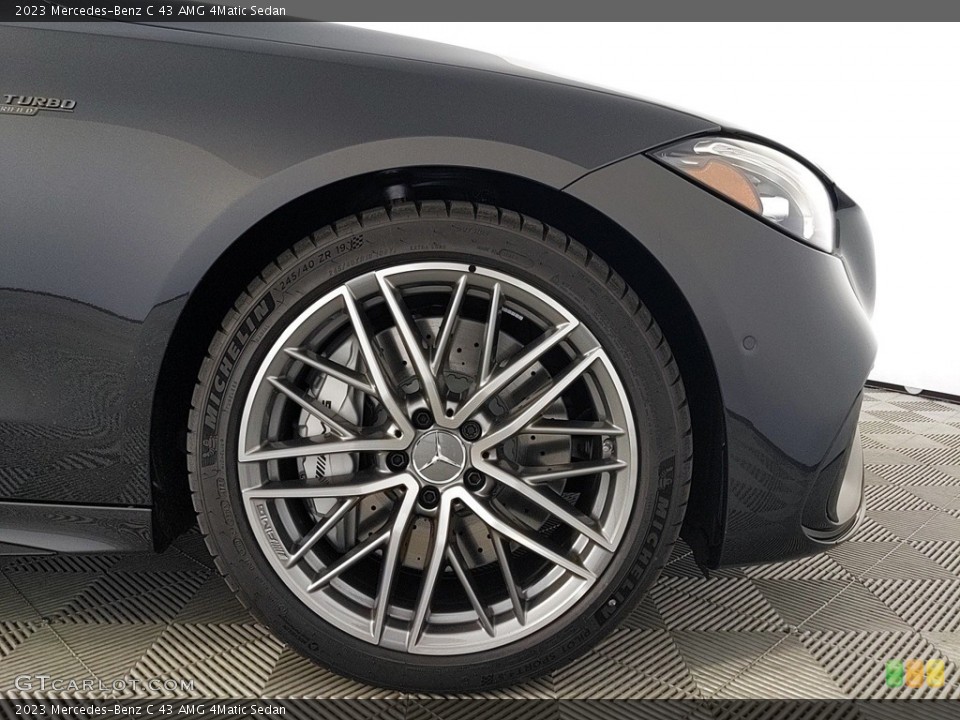 2023 Mercedes-Benz C 43 AMG 4Matic Sedan Wheel and Tire Photo #146321338