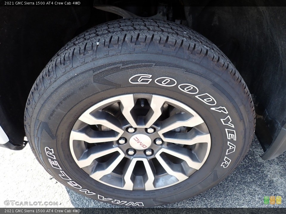 2021 GMC Sierra 1500 AT4 Crew Cab 4WD Wheel and Tire Photo #146325551