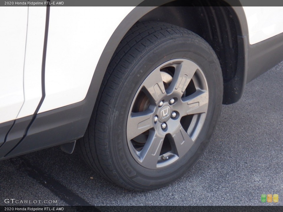2020 Honda Ridgeline RTL-E AWD Wheel and Tire Photo #146326844