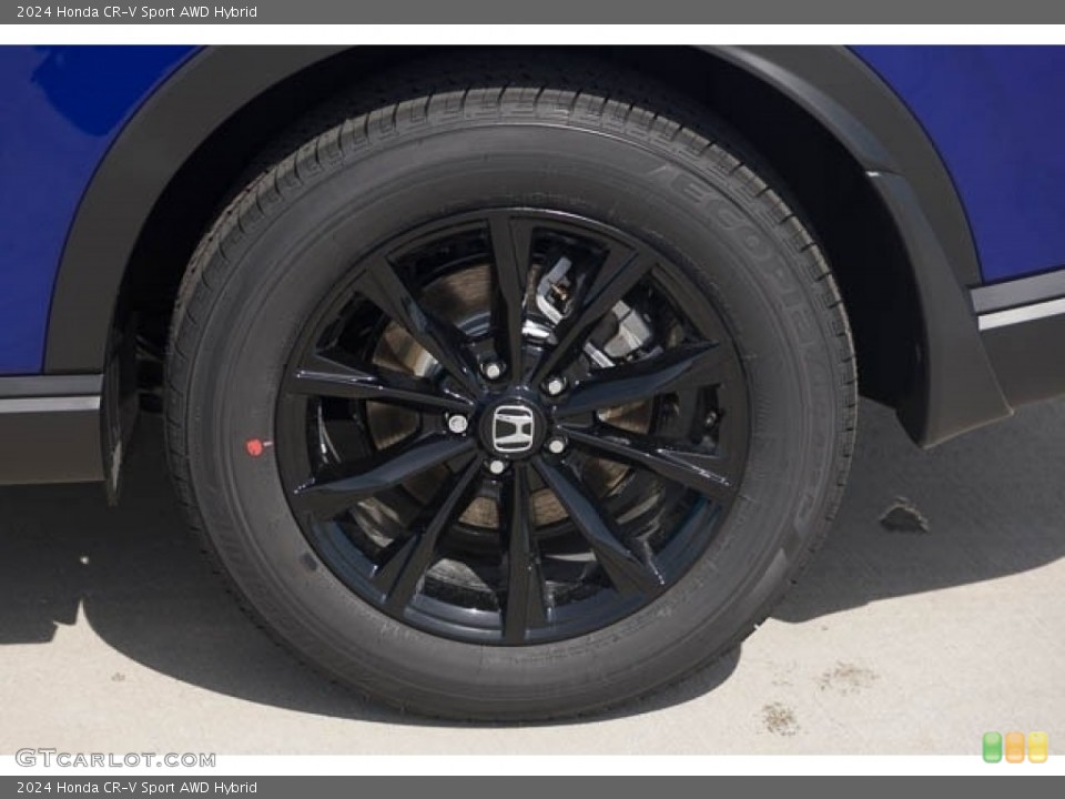 2024 Honda CR-V Sport AWD Hybrid Wheel and Tire Photo #146328927