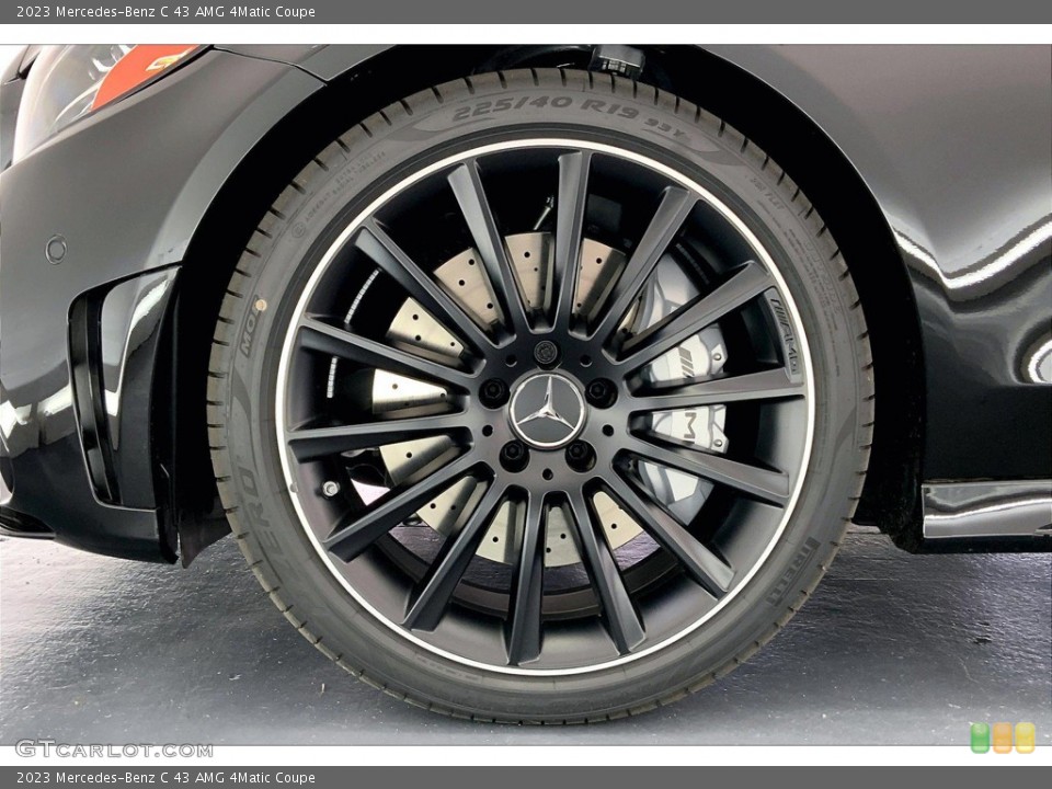 2023 Mercedes-Benz C 43 AMG 4Matic Coupe Wheel and Tire Photo #146329688