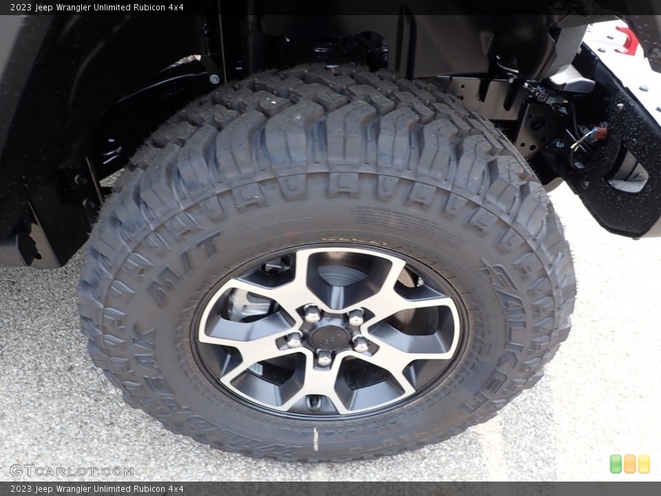 2023 Jeep Wrangler Unlimited Rubicon 4x4 Wheel and Tire Photo #146338821
