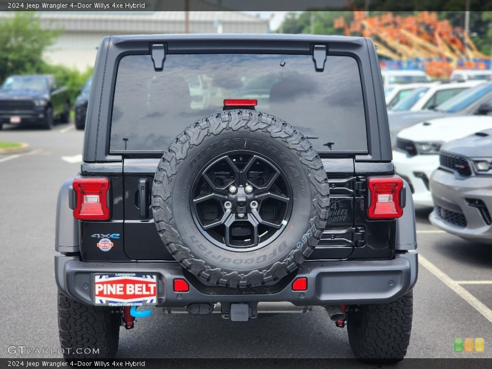 2024 Jeep Wrangler 4-Door Willys 4xe Hybrid Wheel and Tire Photo #146345536