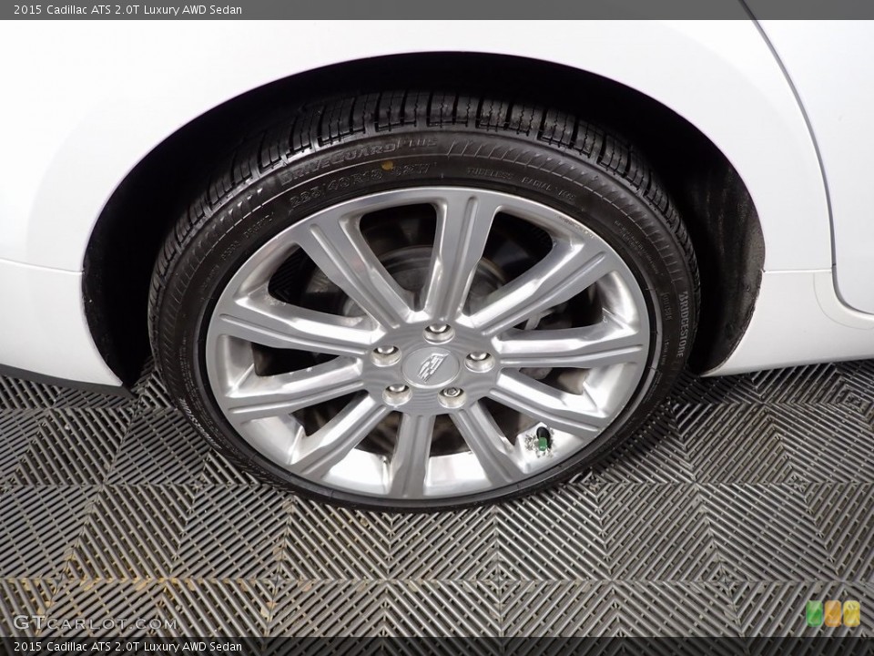 2015 Cadillac ATS 2.0T Luxury AWD Sedan Wheel and Tire Photo #146348431