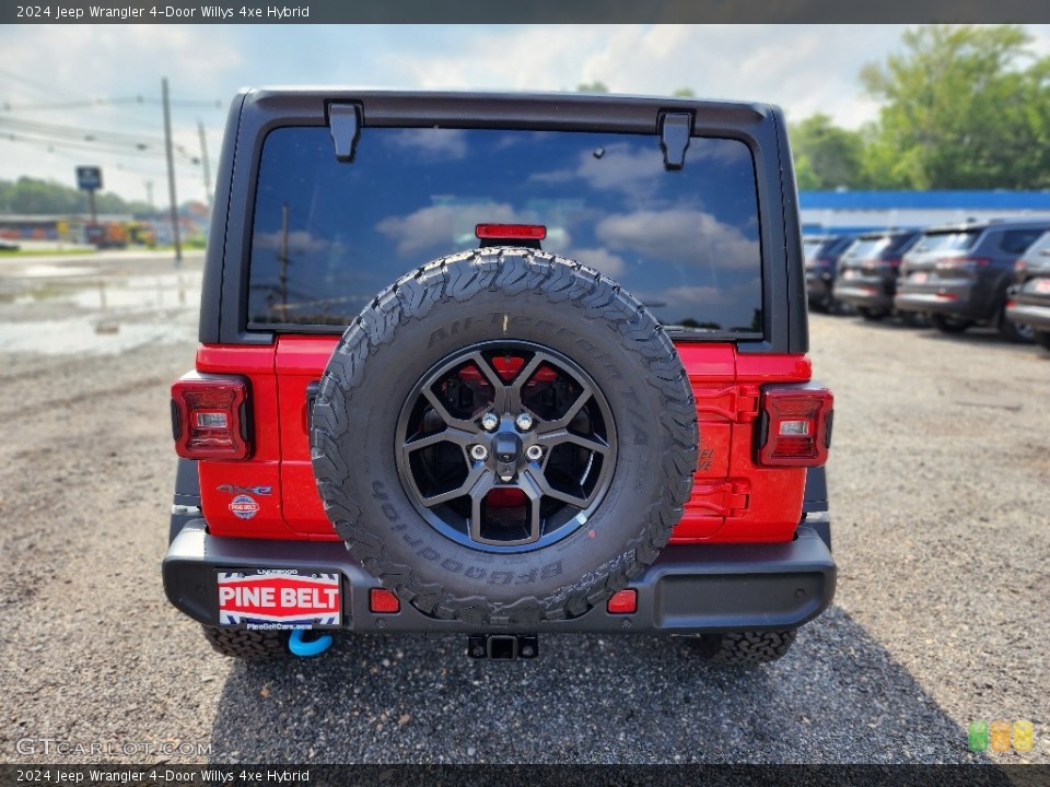2024 Jeep Wrangler 4-Door Willys 4xe Hybrid Wheel and Tire Photo #146350798