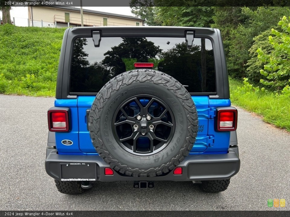 2024 Jeep Wrangler 4-Door Willys 4x4 Wheel and Tire Photo #146356232