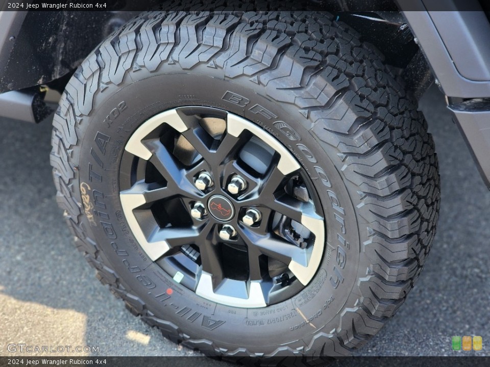 2024 Jeep Wrangler Rubicon 4x4 Wheel and Tire Photo #146358938
