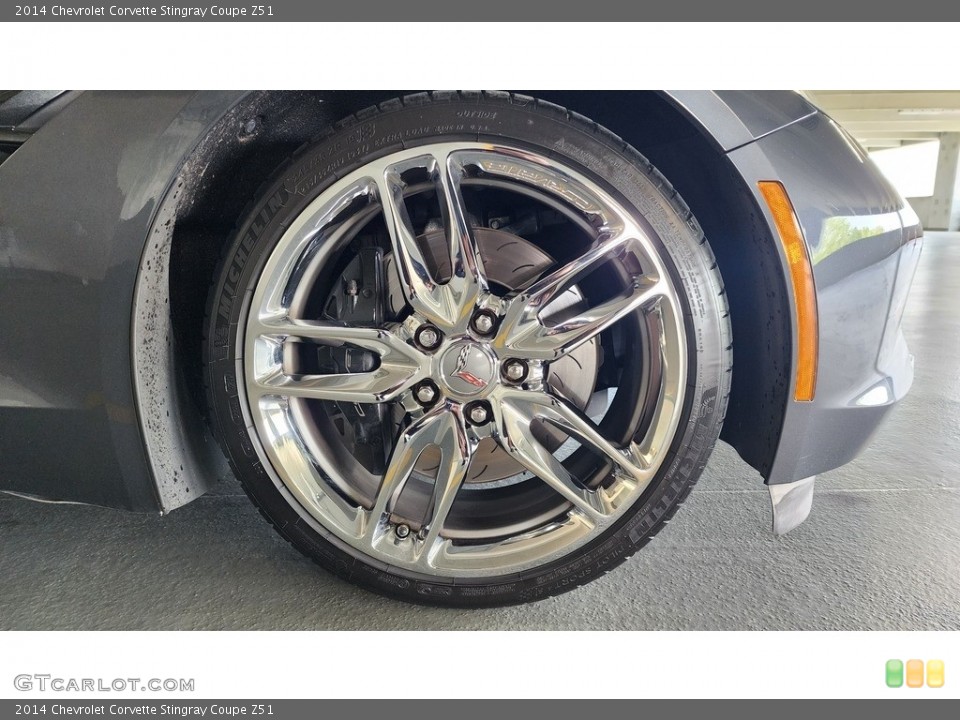2014 Chevrolet Corvette Stingray Coupe Z51 Wheel and Tire Photo #146360318