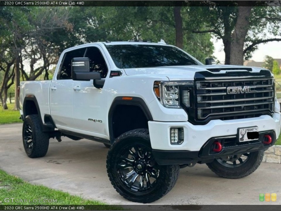 2020 GMC Sierra 2500HD Custom Wheel and Tire Photo #146360918