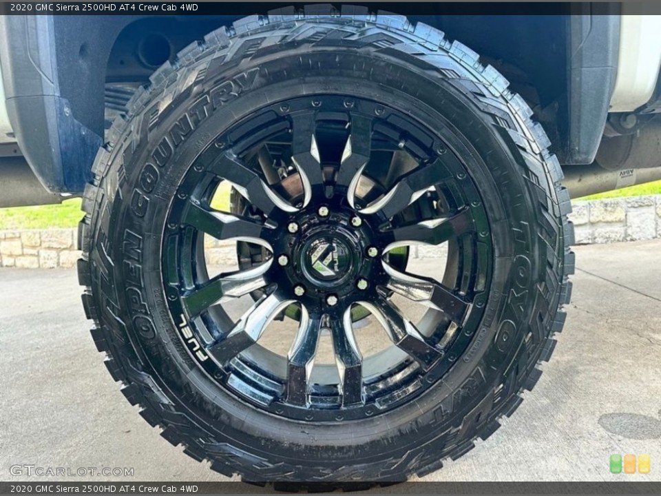 2020 GMC Sierra 2500HD Custom Wheel and Tire Photo #146360960