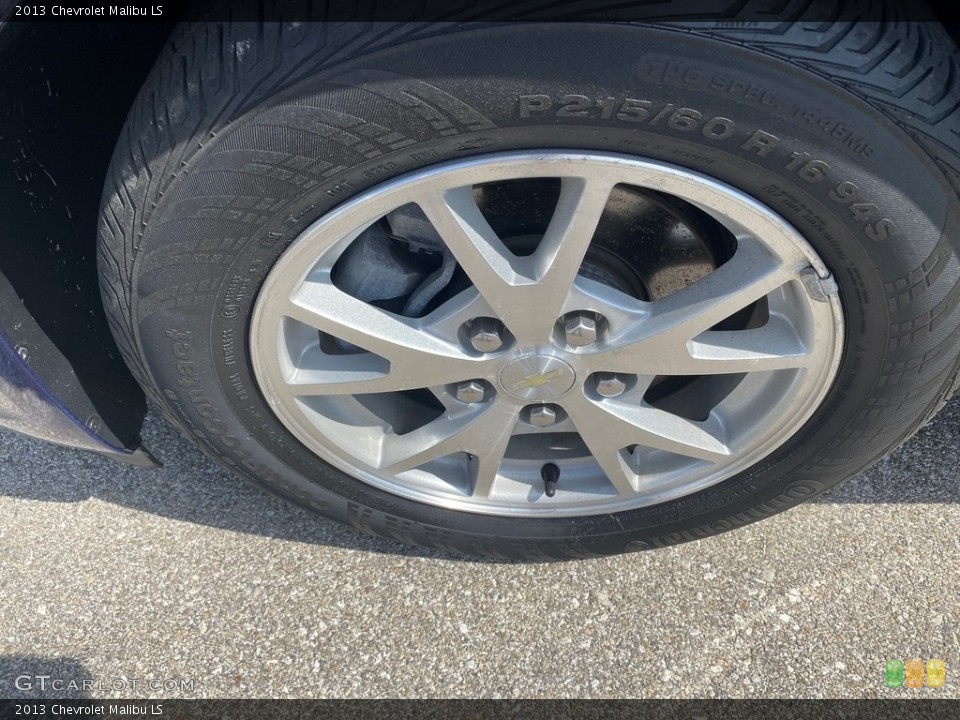 2013 Chevrolet Malibu LS Wheel and Tire Photo #146363461