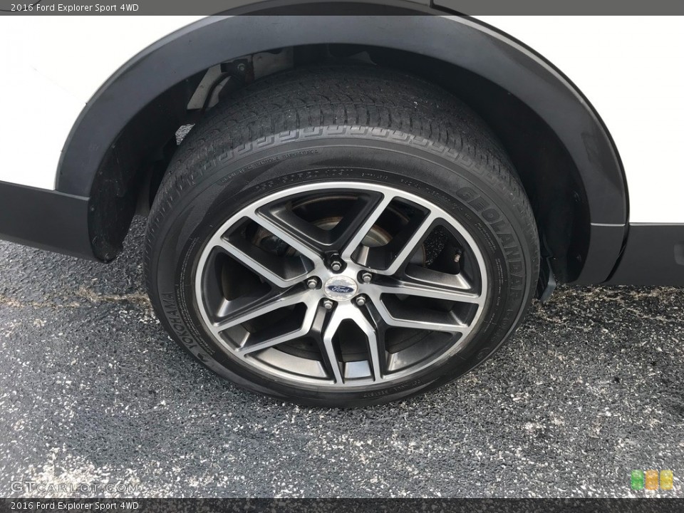 2016 Ford Explorer Sport 4WD Wheel and Tire Photo #146364003