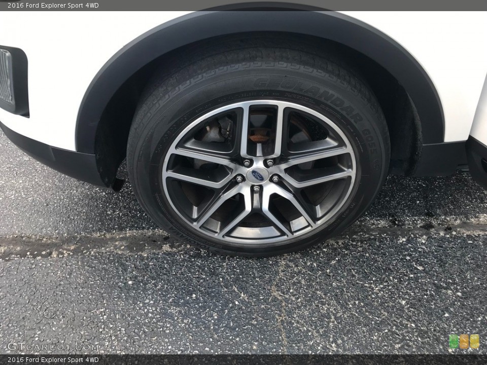2016 Ford Explorer Sport 4WD Wheel and Tire Photo #146364018