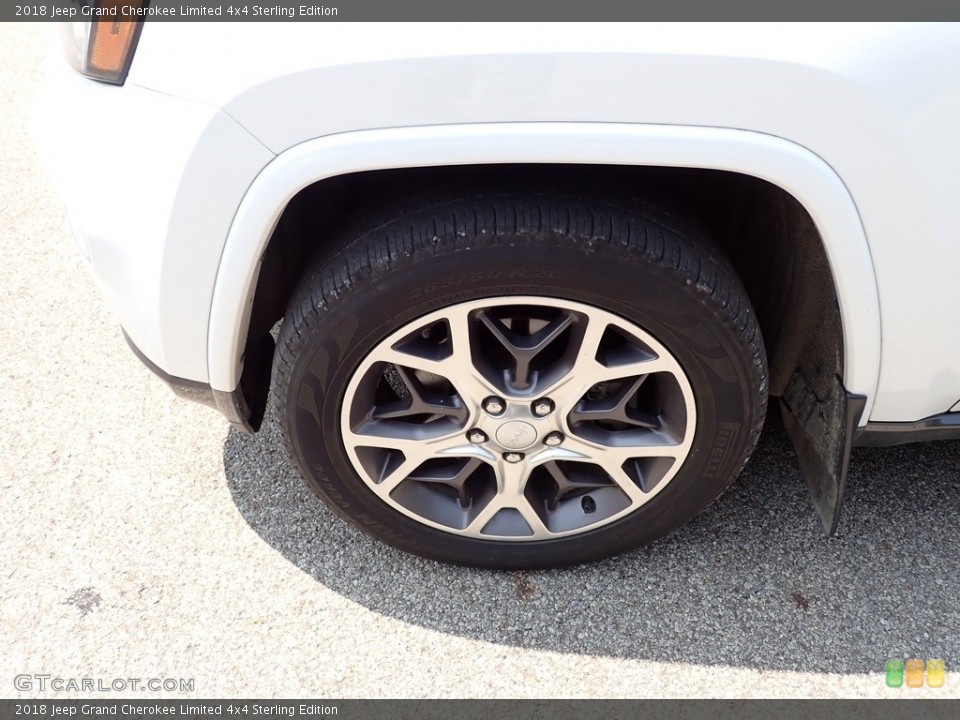 2018 Jeep Grand Cherokee Limited 4x4 Sterling Edition Wheel and Tire Photo #146367862