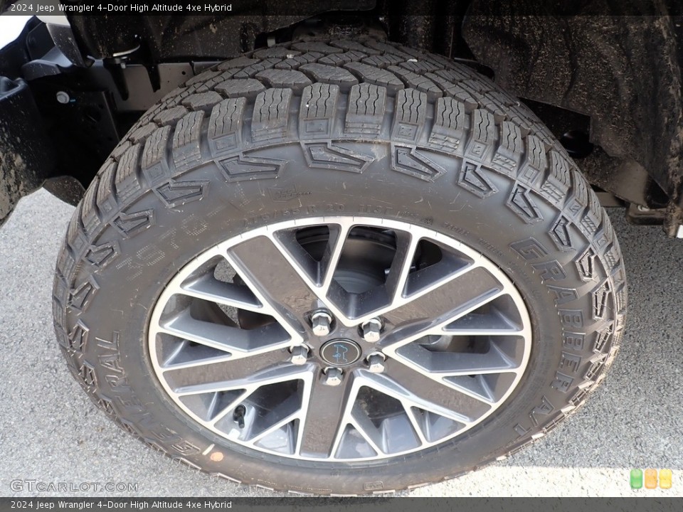 2024 Jeep Wrangler 4-Door High Altitude 4xe Hybrid Wheel and Tire Photo #146371859