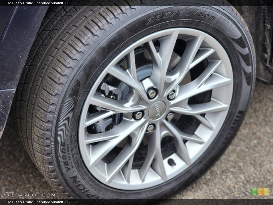 2023 Jeep Grand Cherokee Summit 4XE Wheel and Tire Photo #146372729