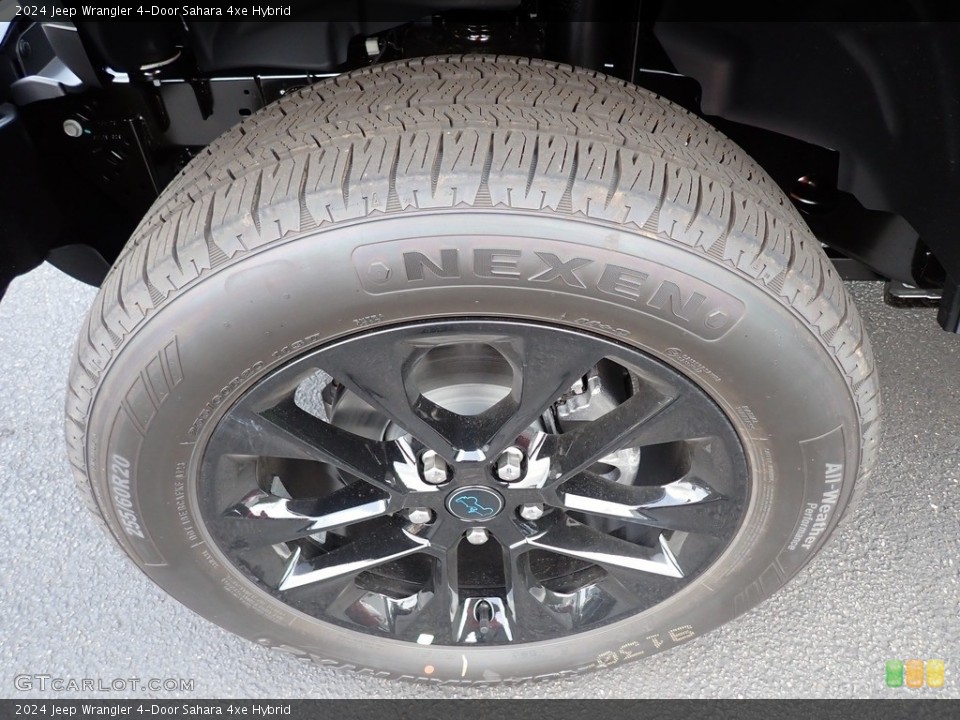 2024 Jeep Wrangler 4-Door Sahara 4xe Hybrid Wheel and Tire Photo #146377904