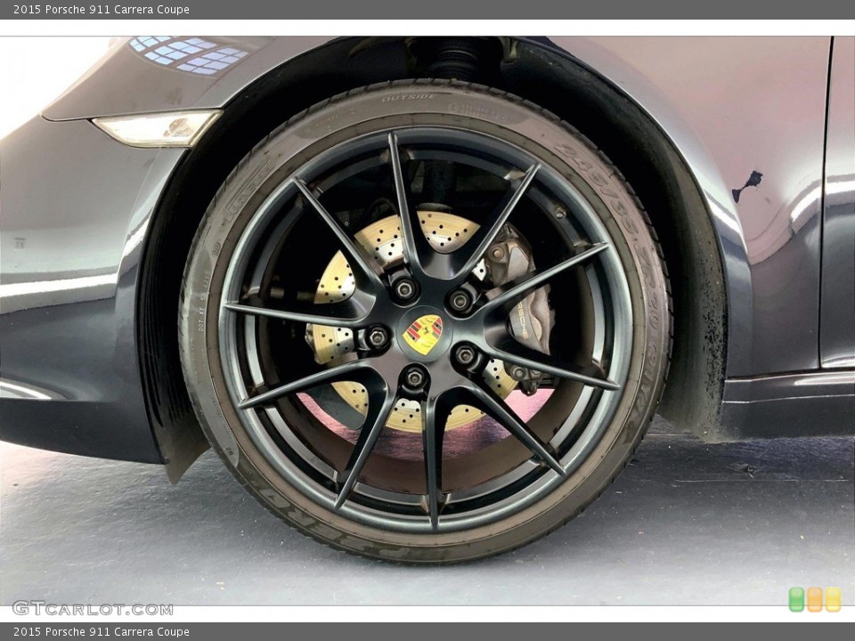 2015 Porsche 911 Carrera Coupe Wheel and Tire Photo #146378222