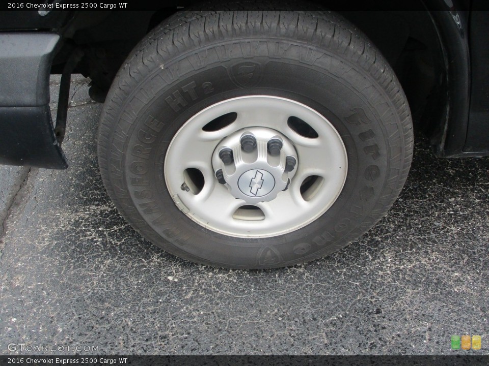 2016 Chevrolet Express Wheels and Tires