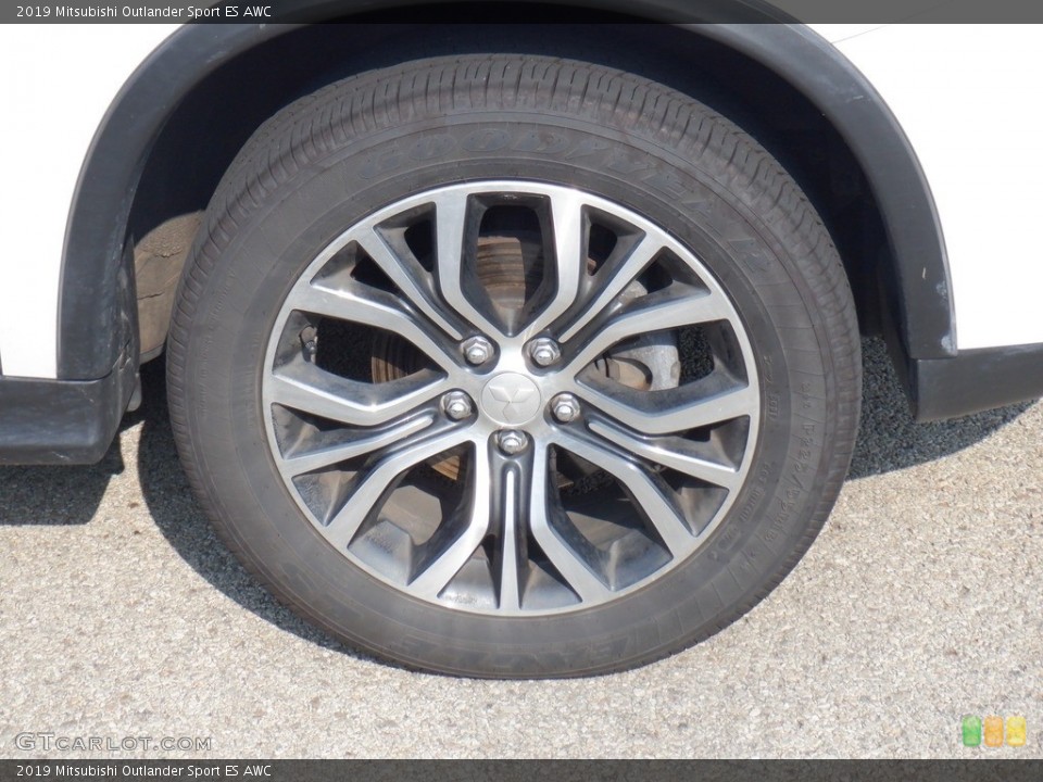 2019 Mitsubishi Outlander Sport ES AWC Wheel and Tire Photo #146383630