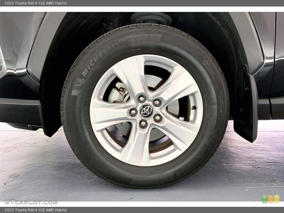 2020 Toyota RAV4 XLE AWD Hybrid Wheel and Tire Photo #146385760