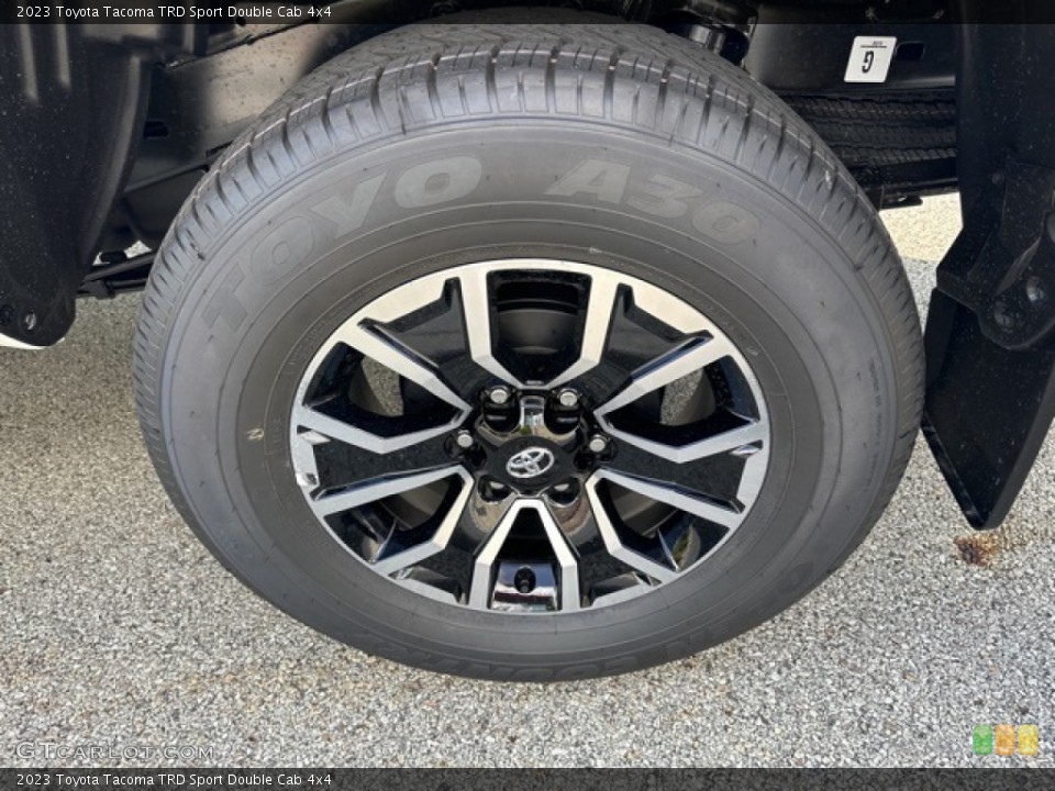 2023 Toyota Tacoma TRD Sport Double Cab 4x4 Wheel and Tire Photo #146386299