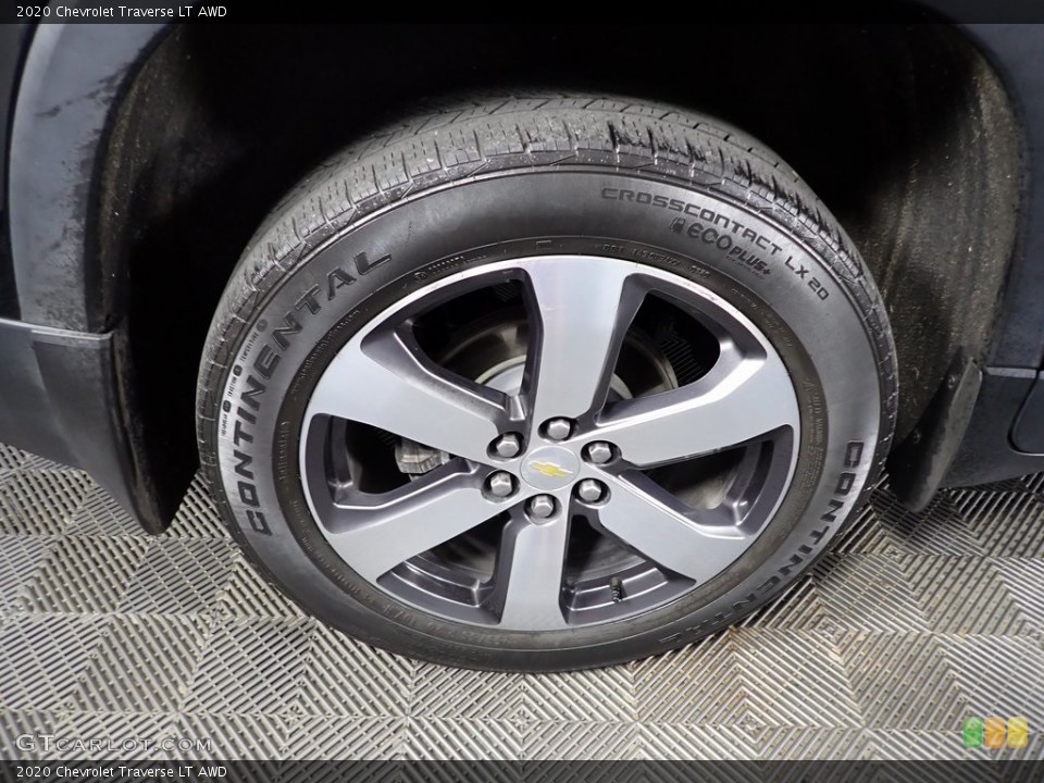 2020 Chevrolet Traverse LT AWD Wheel and Tire Photo #146388581