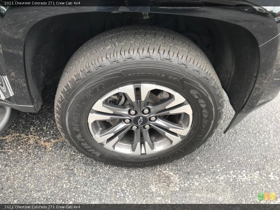 2021 Chevrolet Colorado Z71 Crew Cab 4x4 Wheel and Tire Photo #146391221