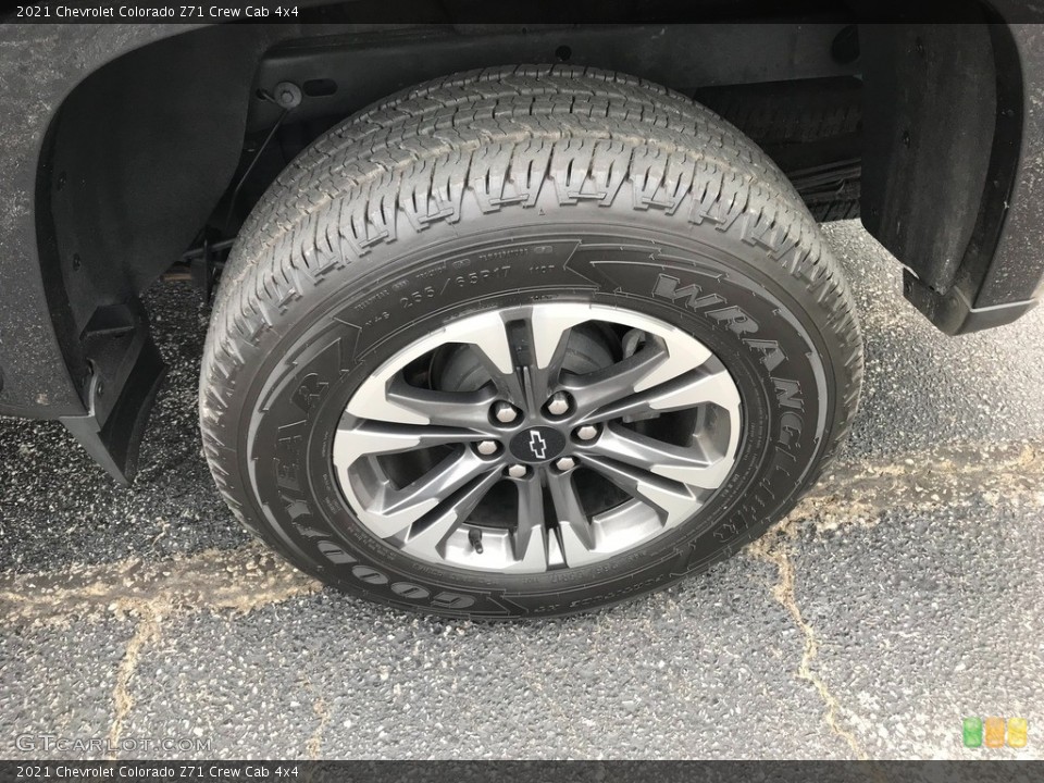 2021 Chevrolet Colorado Z71 Crew Cab 4x4 Wheel and Tire Photo #146391233