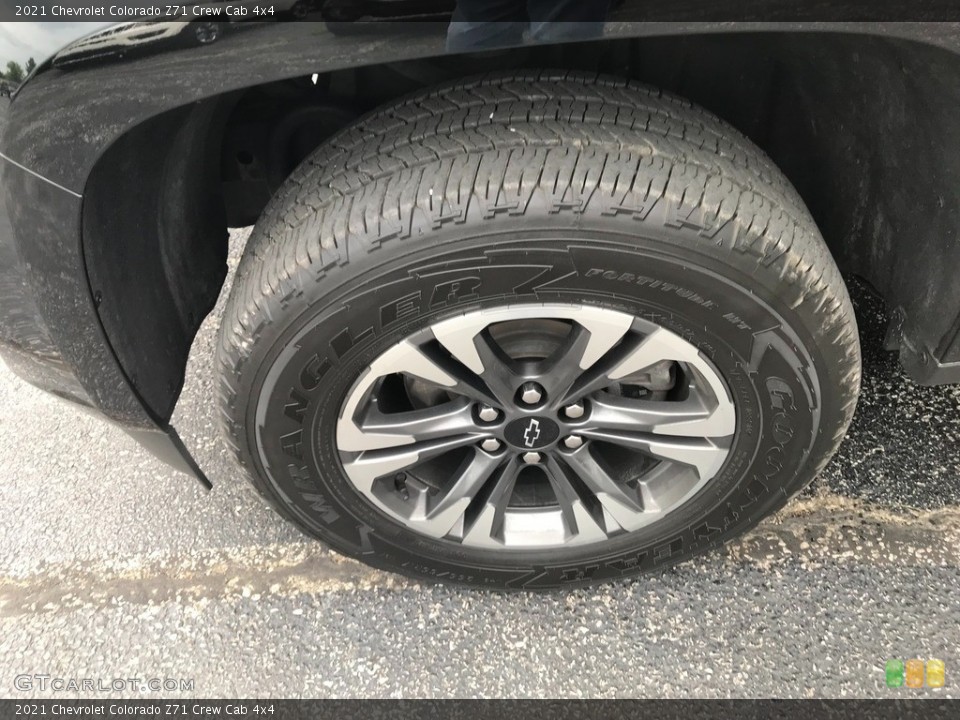 2021 Chevrolet Colorado Z71 Crew Cab 4x4 Wheel and Tire Photo #146391239