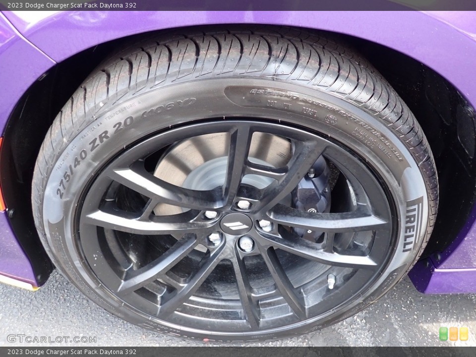 2023 Dodge Charger Scat Pack Daytona 392 Wheel and Tire Photo #146392469