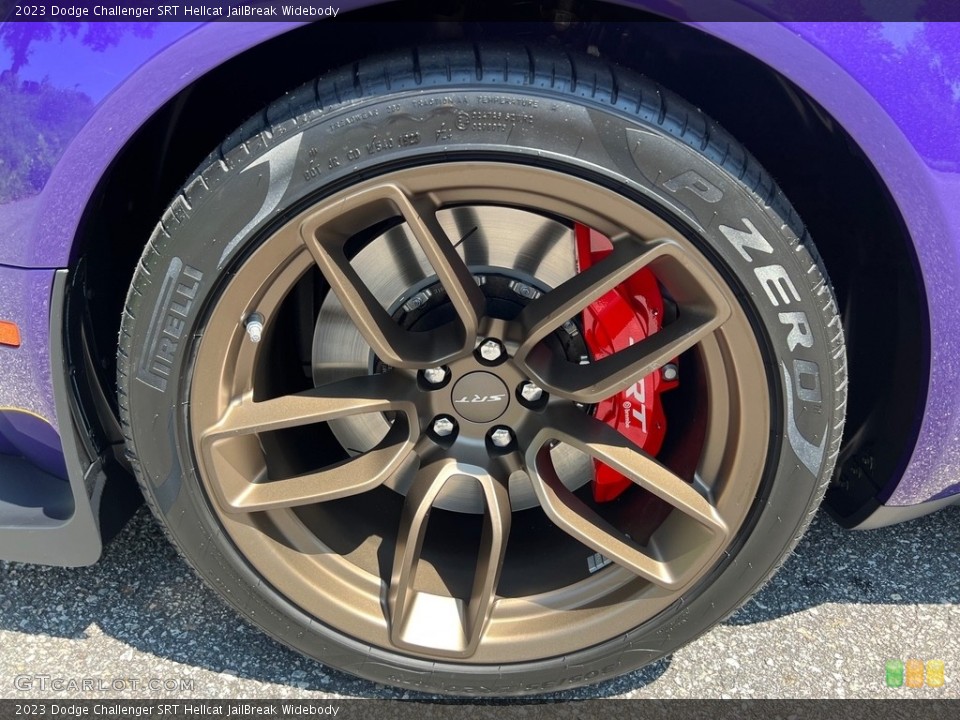 2023 Dodge Challenger SRT Hellcat JailBreak Widebody Wheel and Tire Photo #146393891