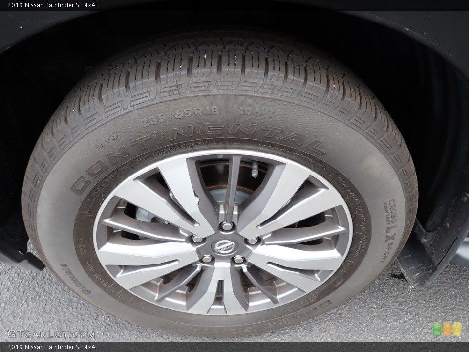 2019 Nissan Pathfinder SL 4x4 Wheel and Tire Photo #146394371